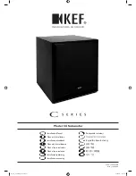 KEF C Series C4 Installation Manual preview