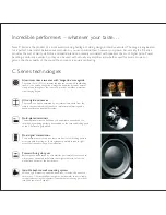 Preview for 3 page of KEF C Series C7 Specifications