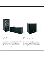 Preview for 6 page of KEF C Series C7 Specifications