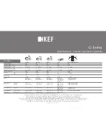 KEF Ci 130DS Specifications preview