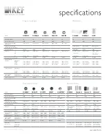 Preview for 2 page of KEF Ci 130QR Specifications