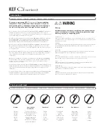 Preview for 2 page of KEF Ci 160.2FR Installation Manual