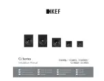 KEF Ci 200QS Installation Manual preview