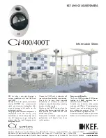 Preview for 1 page of KEF Ci 400T Information Sheet