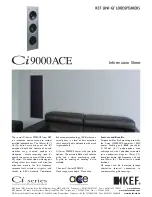 KEF CI9000ACE Information Sheet preview