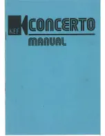 KEF Concerto Manual preview