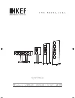 Preview for 1 page of KEF Cresta 1 Owner'S Manual