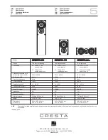 Preview for 6 page of KEF CRESTA 10 Installation Manual