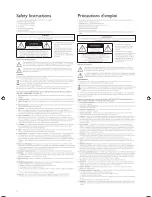 Preview for 4 page of KEF E305 Installation Manual