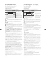 Preview for 5 page of KEF E305 Installation Manual