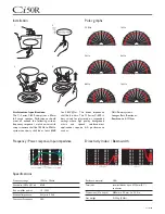 Preview for 2 page of KEF EG Ci50R Information Sheet