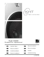 KEF HTS2001 Installation Manual preview