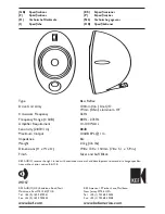 Preview for 9 page of KEF HTS2001 Installation Manual