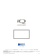 Preview for 16 page of KEF JP IQ Brochure & Specs