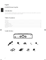 Preview for 2 page of KEF KASA500 User Manual