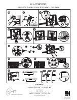 Предварительный просмотр 14 страницы KEF KHT 9000 Installation Manual