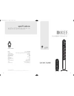 Preview for 8 page of KEF KIT120 Installation Manual