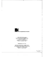 Preview for 7 page of KEF KUBE 100 Installation Instructions Manual