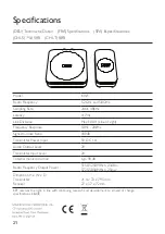 Предварительный просмотр 22 страницы KEF KW1 TX User Manual