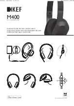 KEF M400 Quick Start Manual preview