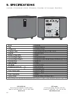 Preview for 1 page of KEF PSW2500 Installation Manual