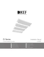 KEF Uni-Q Ci3-80QT Installation Manual preview