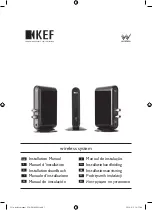 KEF Wireless Rx Installation Manual preview