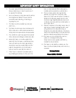 Preview for 4 page of Kegco Hot Draft KC HDT301 User Manual