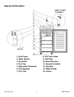 Предварительный просмотр 3 страницы Kegco IRK199B Instruction Manual