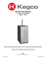 Kegco VSK-15 Instruction Manual preview