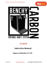 Preview for 1 page of KegLand Benchy Carbon KL18210 Instruction Manual