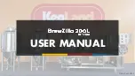 KegLand BrewZilla 200L KL22590 User Manual предпросмотр