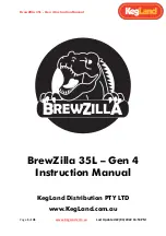 KegLand BrewZilla 35L Gen 4 Instruction Manual preview