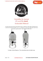 Preview for 1 page of KegLand FermZilla Tri-Conical 27L Gen3 Instruction Manual