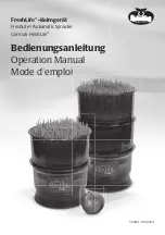 Preview for 1 page of Keimling Naturkost FreshLife FL 3000 Operation Manual