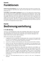 Preview for 10 page of Keimling Naturkost Humio HU1020 User Manual