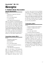 Preview for 19 page of Keimling Soyabella SB-130 Operation Manual