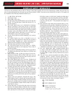 Предварительный просмотр 4 страницы Keiser 001221BP Operation Manual