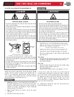 Preview for 6 page of Keiser 1021 Operator'S Manual