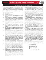 Предварительный просмотр 4 страницы Keiser AIR300 2531 Series Operation Manual