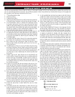 Предварительный просмотр 4 страницы Keiser INFINITY 003010BP Operation Manual