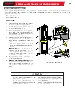 Предварительный просмотр 17 страницы Keiser INFINITY 003010BP Operation Manual