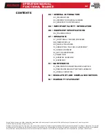 Предварительный просмотр 2 страницы Keiser INFINITY 3020XP Operation Manual