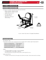 Предварительный просмотр 6 страницы Keiser LEG EXTENSION PRO AIR300 Operation Manual