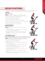 Preview for 25 page of Keiser M SERIES Manual