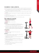 Preview for 69 page of Keiser M SERIES Manual