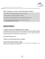 Предварительный просмотр 7 страницы Keiser TrekMill MM5050 User Manual