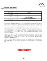 Preview for 13 page of Keiser TrekMill MM5050 User Manual