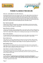 Preview for 8 page of Keison Anton Flowclean Plus User Manual