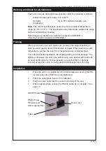 Предварительный просмотр 11 страницы Keison TECHNE Tecal 140F Operator'S Manual